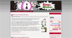 Desktop Screenshot of bingowinner.net
